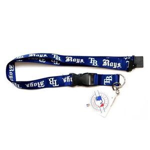 Tampa Bay Rays MLB Old English Lanyard